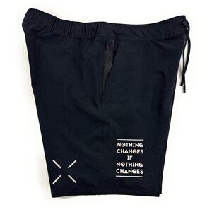 Ten Thousand Mens Foundation Shorts 7” Size L Athletic Training Crossfit Black